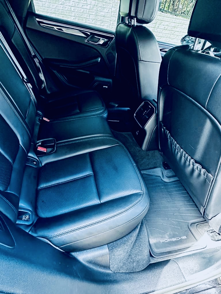 Rear seat deep cleaning